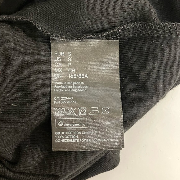 red chaotic baby-tee, h&m/divided - Picture 6 of 7